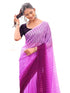 Vasthrlay Womens Chiffon Unstitched Light Green Saree