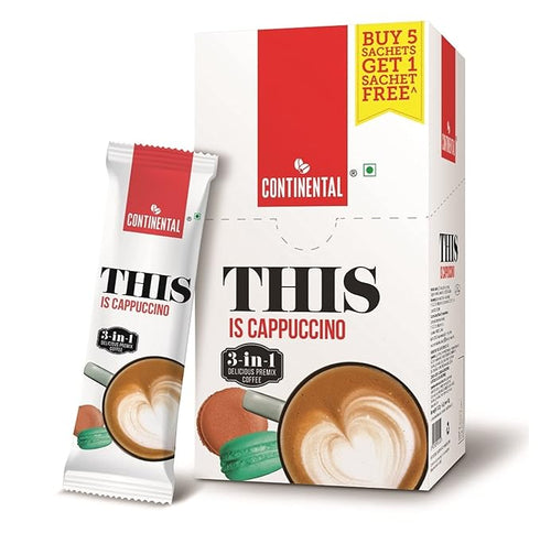 Continental THIS Cappuccino 3 in 1 Premix Instant Coffee