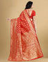Vasthrlay Banarasi Traditional Unstitched Saree