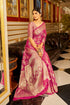 Vasthrlay Women's Organza Designer Unstitched Saree
