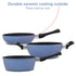 Hawkins Quik Nonstick Induction 4 Piece Cookware Set of Deep Kadhai