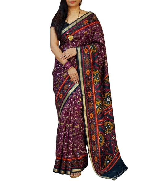 Vasthrlay Printed Multicolor Traditional Designer