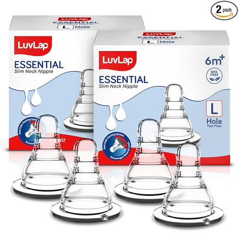 LuvLap Anti-Colic Essential Teat/Nipple