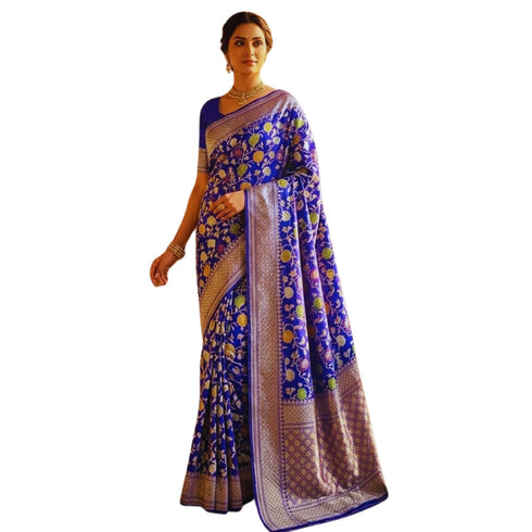 Vasthrlay Meenakari Banarasi Multicolour