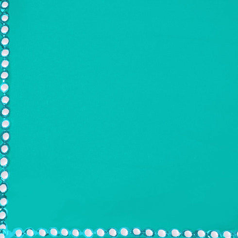 Vasthrlay Sourbh Georgette Plastic Turquoise Ethnic Wear