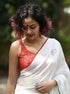 Vasthrlay Contrast Matching Unstitched Kalamkari