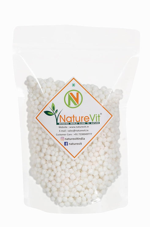 NatureVit Sweet Makhana Sugar Balls for Puja & Traditional Offerings
