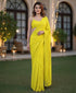 Vasthrlay Yellow Saree