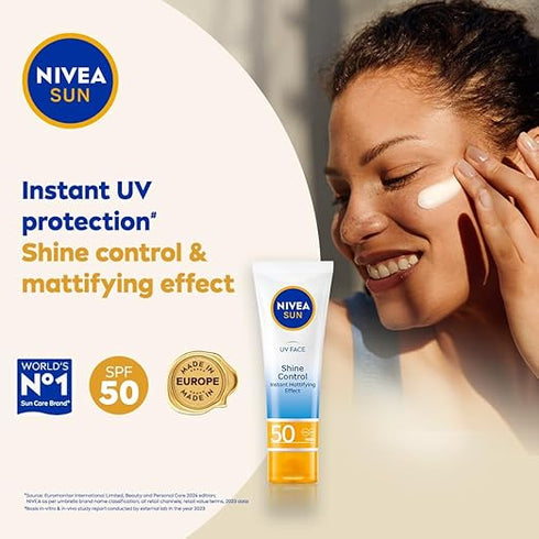 Nivea Sun UV Face Shine Control Spf 50 Cream