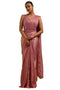 Vasthrlay Mustard Organza Solid