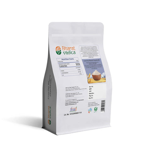 Bharat Vedica Organic Lokwan Wheat Flour Organic Lokwan Gehu ka Atta