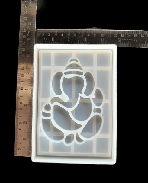 53ARTS Ganpati Frame Silicone Epoxy Resin Casting Mould