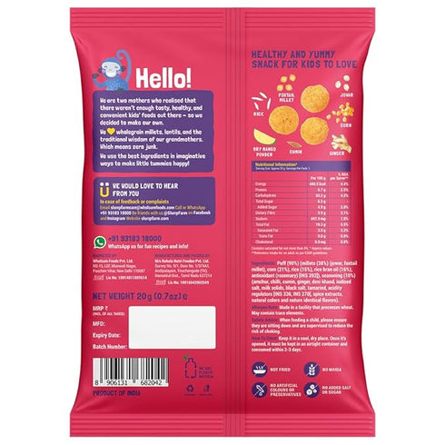 Slurrp Farm Mighty Jowar Puffs