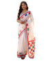Vasthrlay Womens Printed Unstitched Purple Saree