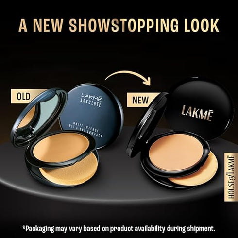 Lakme Unreal Dual Cover Pressed Powder 2 in 1 Compact + Foundation