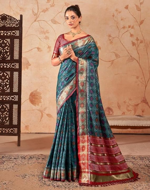 Vasthrlay Patola Wedding Saree
