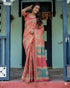 Vasthrlay Printed Handloom Tassels Unstitched