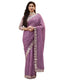 Vasthrlay Embroidered Black Saree