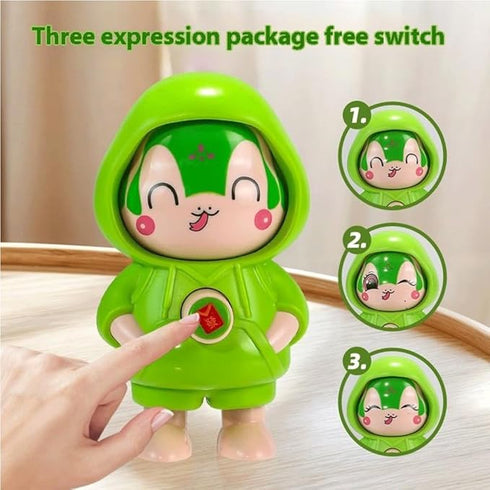 Zinnia ShinChan Face Changing Keychain