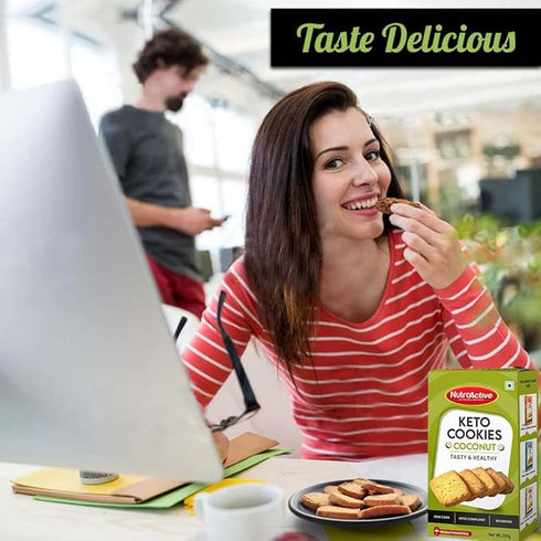 NutroActive Gluten Free Coconut Cookies Low Carb