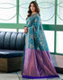 Vasthrlay Banarasi Kanjivaram Unstitched Beige Saree