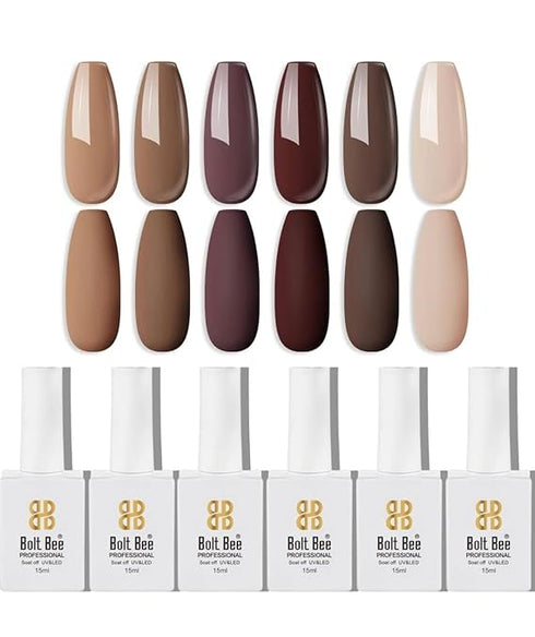 Bolt Bee Gel Nail Polish with Glossy Finish