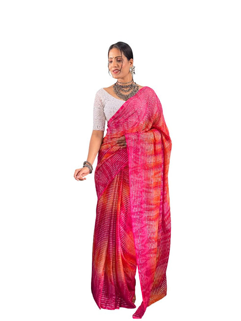 Vasthrlay Chiffon Rimzim Designer Chikankari
