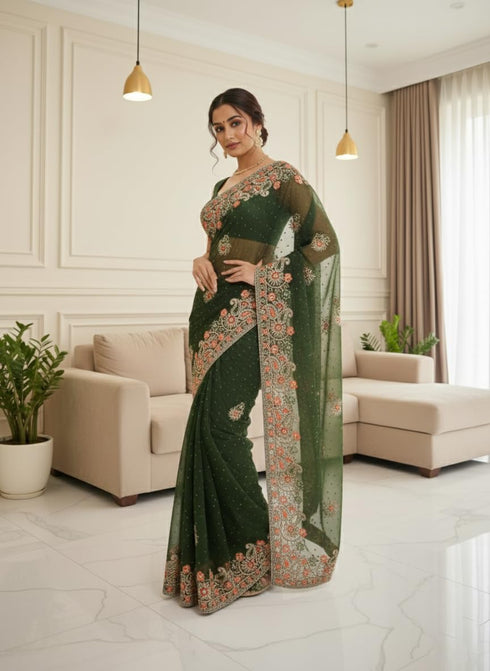 Vasthrlay Lightweightsaree Traditional Piece Az Ys Aarini Ethnic Wear