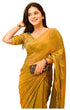 Vasthrlay Boarder Unstitched Chhaavan Mustard Free Ethnic Wear