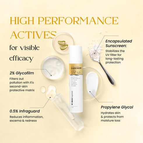 SkinInspired Total Care Sunscreen Gel Spf 50+