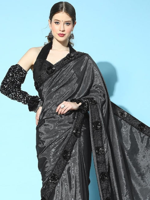 Vasthrlay Rangoli Unstitched Saree