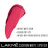 Lakme Cushion Matte Lipstick | Pink Prom