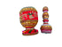 Traditional Wooden Sindoor Dani with Meenakari Work Singhora