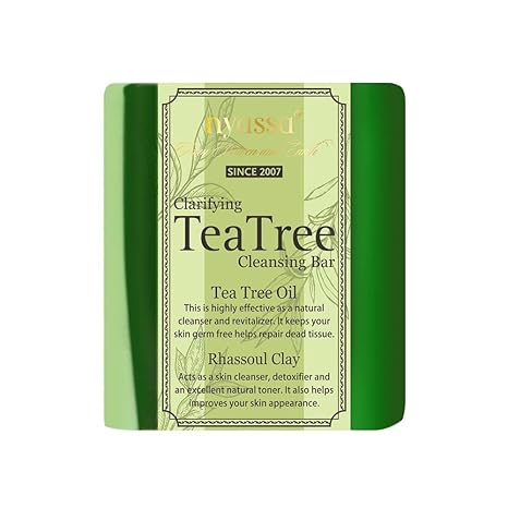 Nyassa Clarifying Teatree cleansing bar|Handmade soap