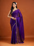 Vasthrlay Lavender Chiffon Saree