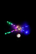 Anshri Light Dandiya Stick | Garba Sticks With Silver Color