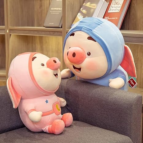 TEDDY DADDY Toy - Cuddly Piggy Pig Stuffed Super Soft Toy for Kids