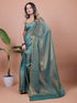 Vasthrlay Lavender Unstitched Saree