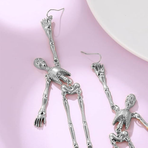 Halloween Skeleton Earrings for Women
