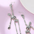 Halloween Skeleton Earrings for Women