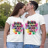 Vasthrlay Couple Holi Tshirts for Men & Women