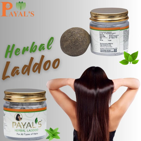 Payal Herbal Hair Laddoo Pack of 3