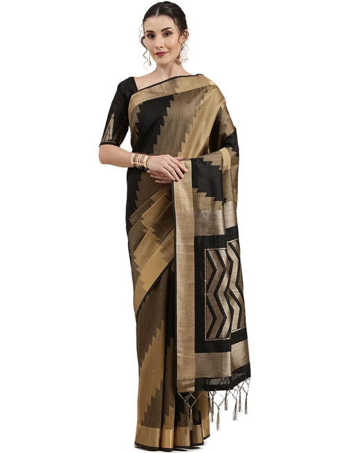 Vasthrlay Banarasi Unstitched Rust Ethnic Wear