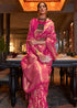 Vasthrlay Kanjivaram Unstitched Jacquard Stylish Saree