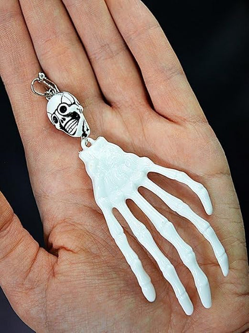 MPS MY PARTY SUPPLIERS® Halloween Skeleton Hand Earrings