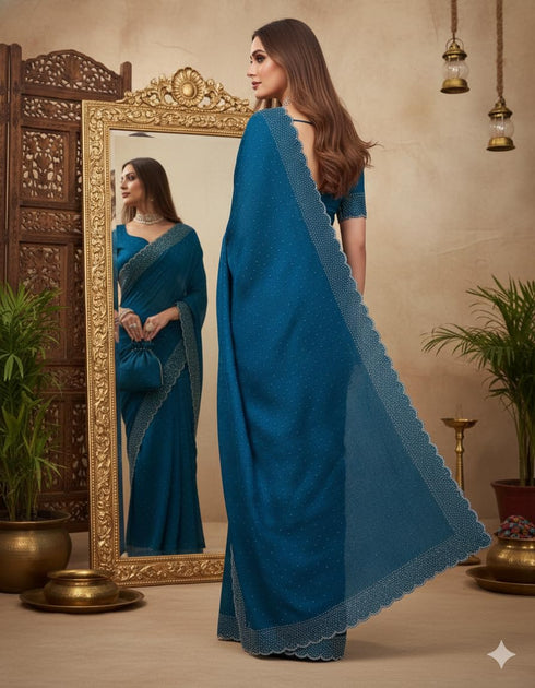 Vasthrlay Chiffon Saree