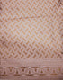 Vasthrlay Kanjivaram Jacquard Unstitched White Saree