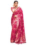 Vasthrlay Kanjivaram Unstitched Saree