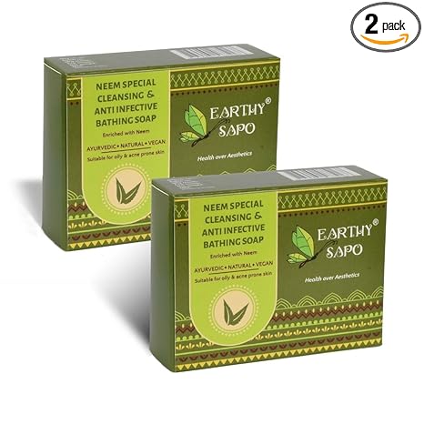 Earthy Sapo Handmade Neem Bathing Soap
