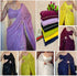 Vasthrlay Lavender Georgette Sequins Saree